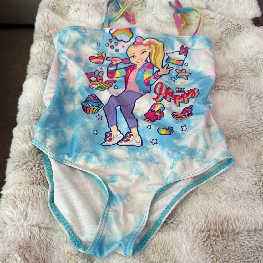 Nickelodeon JoJo Siwa Swim One Piece - Blue and Pink